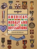 Book cover of American Medals and Decorations by KERRIGAN, Evans